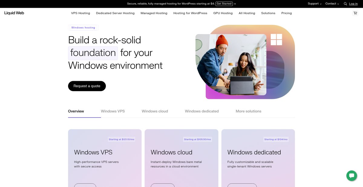 Windows Hosting | Web Hosting for Windows + ASP.NET Screenshot
