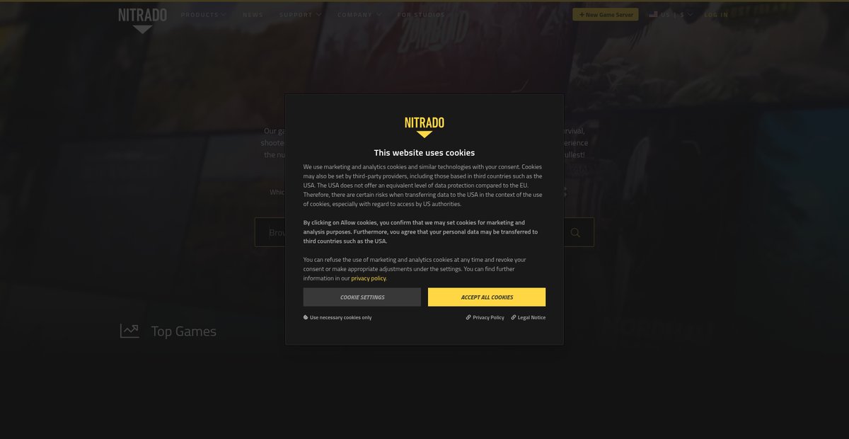 Nitrado Gameserver Screenshot