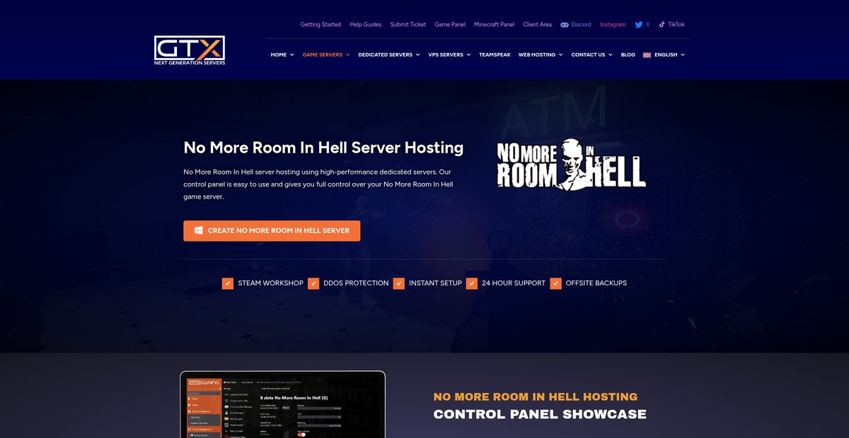 No More Room In Hell Server Hosting Screenshot
