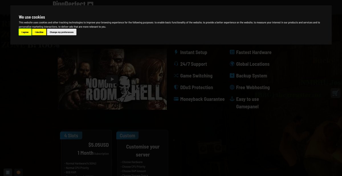 NO MORE ROOM IN HELL Game Server Hosting Screenshot