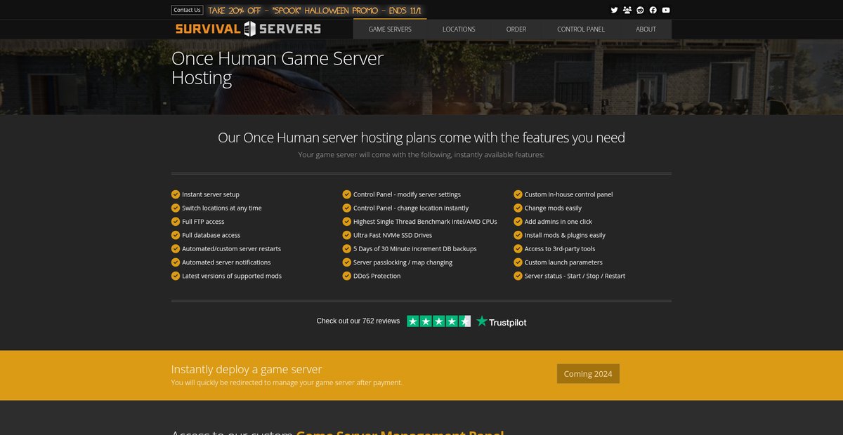 Once Human Game Server Hosting Screenshot