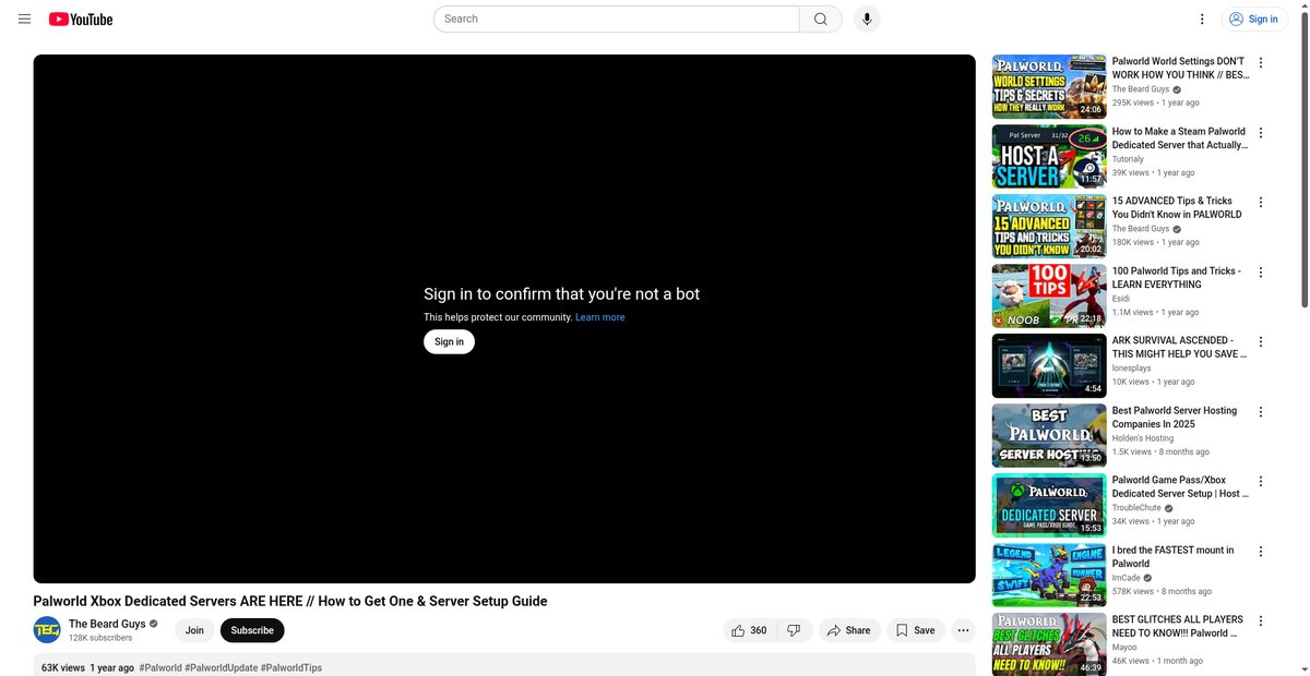 Palworld Xbox Dedicated Servers ARE HERE // How to Get ... Screenshot