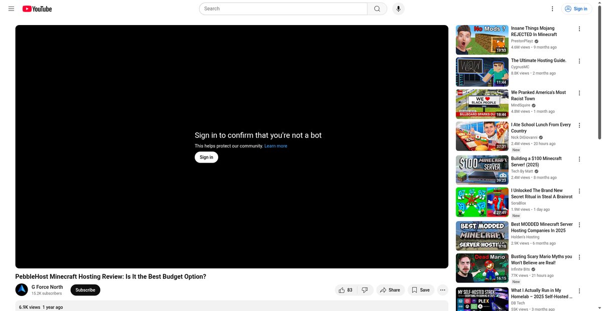 PebbleHost Minecraft Hosting Review: Is It the Best Budget ... Screenshot
