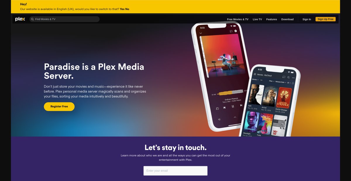 Personal Media Server Screenshot