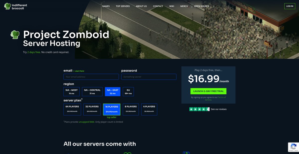 Project Zomboid Server Hosting Screenshot