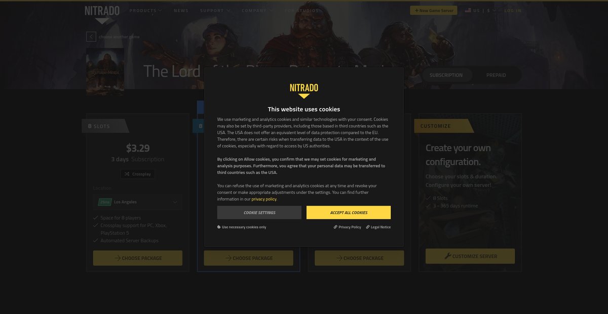 The Lord of the Rings: Return to Moria Server Hosting Screenshot
