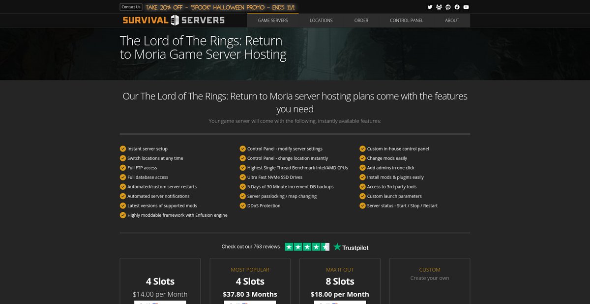 The Lord of The Rings: Return to Moria Game Server Hosting Screenshot