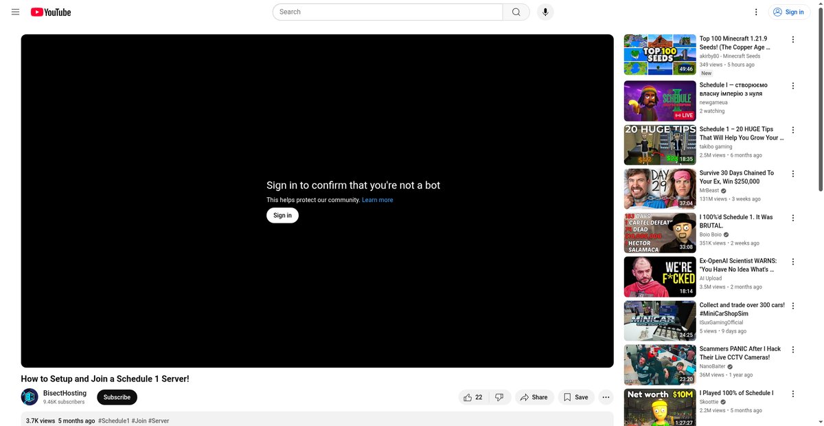 How to Setup and Join a Schedule 1 Server! Screenshot