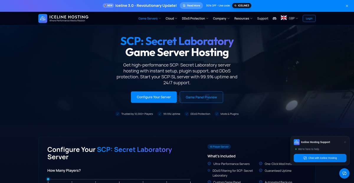 SCP: Secret Laboratory Game Server Hosting Screenshot