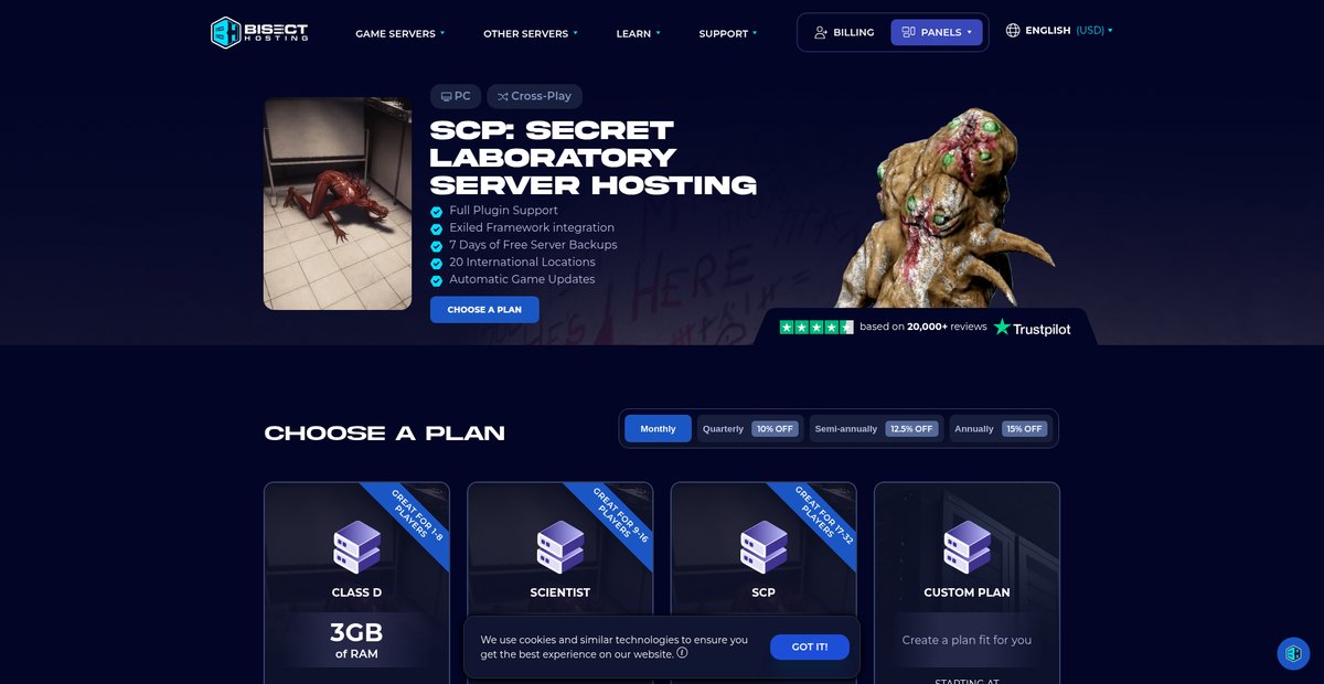 SCP: Secret Laboratory Server Hosting - Instant Setup Screenshot