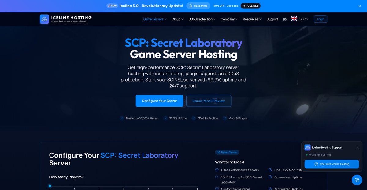 SCP: Secret Laboratory Game Server Hosting Screenshot