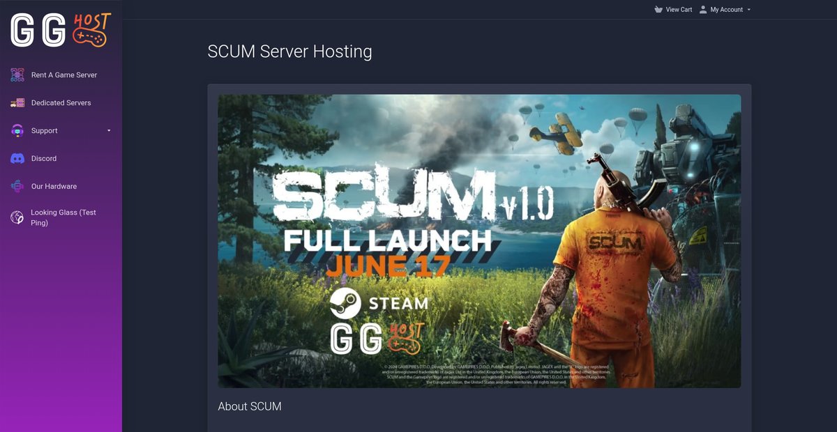 SCUM Server Hosting – Ultimate Survival Experience Screenshot