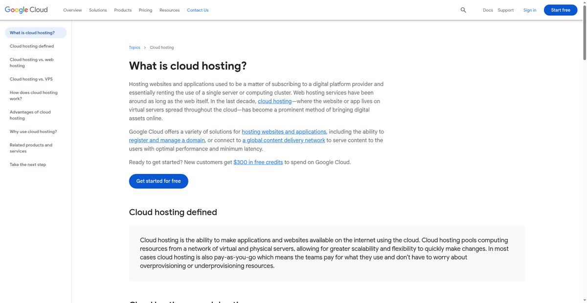 What is Cloud Hosting? Benefits and Risks Screenshot