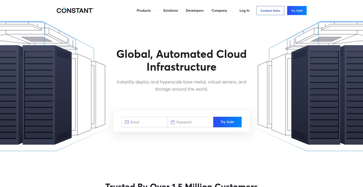 Constant - Global, Automated Cloud Infrastructure Provider Screenshot