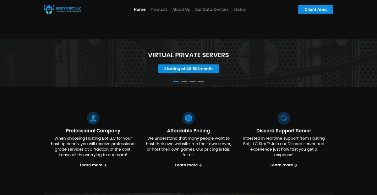Hosting Bot, LLC Screenshot