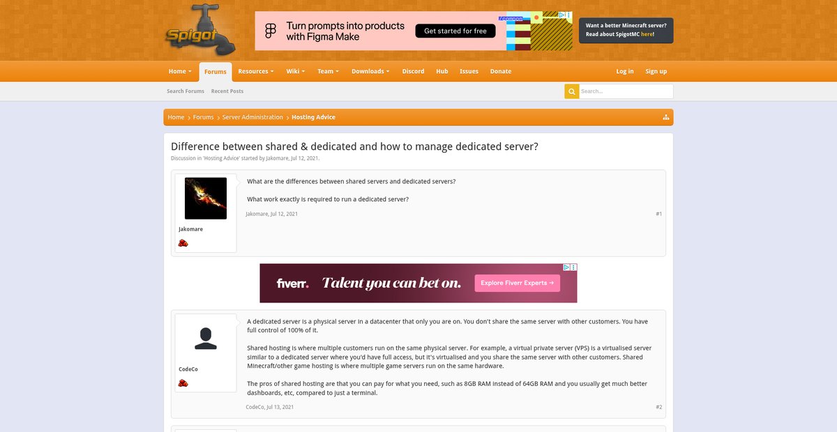 Difference between shared & dedicated and how to ... Screenshot