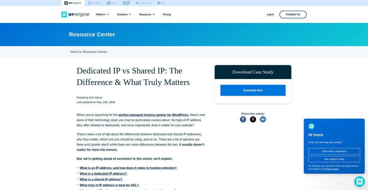 Dedicated IP vs shared IP: The difference & what truly matters Screenshot