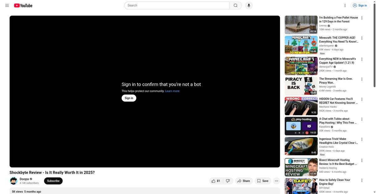 Shockbyte Review - Is It Really Worth It in 2025? Screenshot