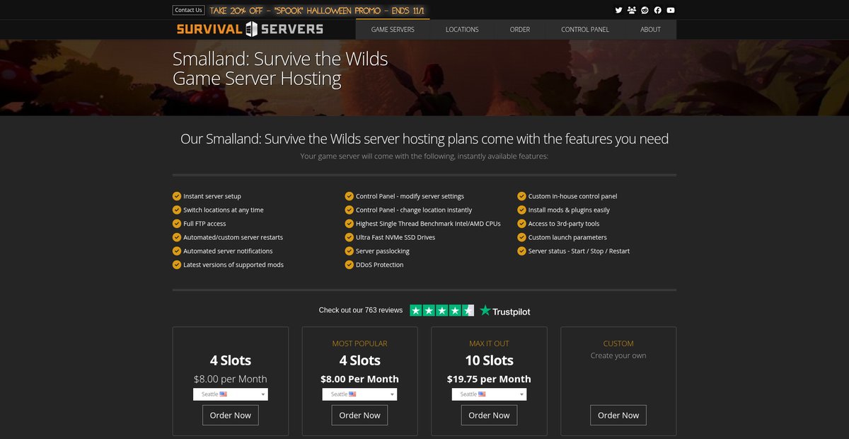 Smalland Server Hosting Screenshot