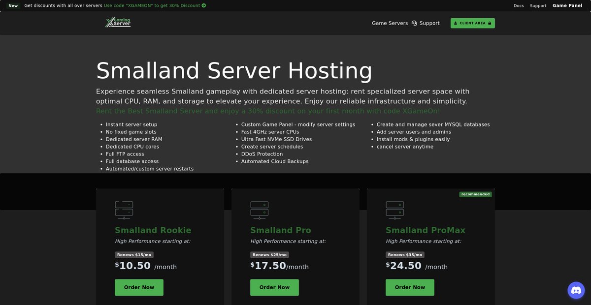 Smalland Server Hosting | Rent the Best Smalland Dedicated Server Now! Screenshot