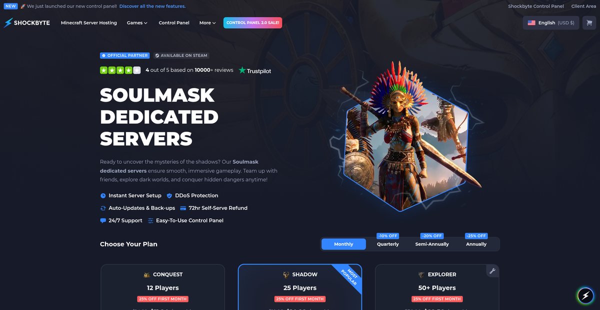 Soulmask Dedicated Server Hosting Screenshot