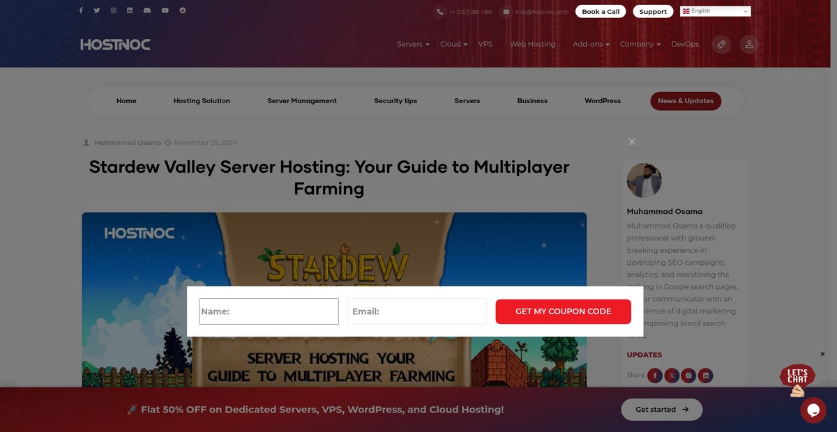 Stardew Valley Server Hosting: Your Guide To Multiplayer Farming Screenshot