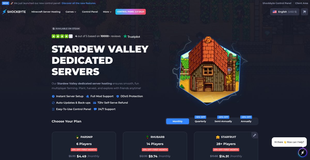 Stardew Valley Dedicated Servers Screenshot