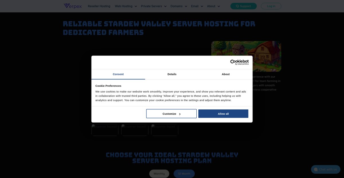 Stardew Valley Server Hosting - Cozy Farms & Multiplayer Fun Screenshot