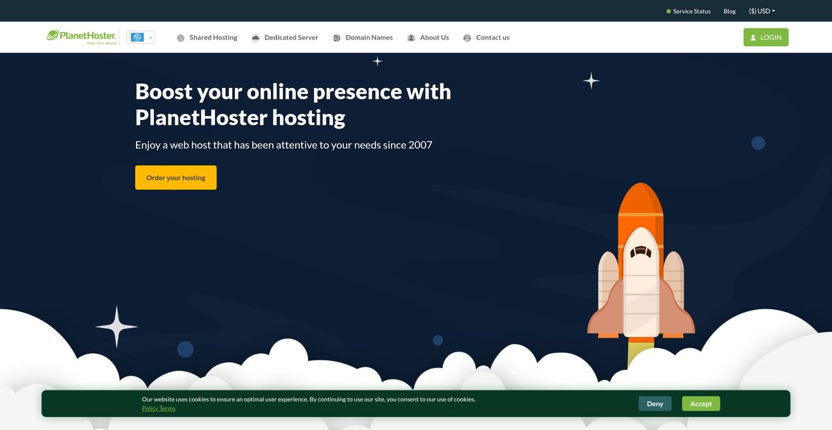 Web Hosting - Internet Solutions Provider Screenshot