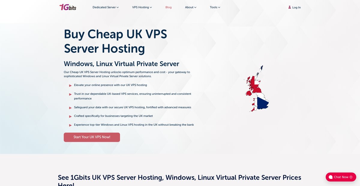 🚀 UK VPS Hosting - High Performance & Reliable [1Gbits] Screenshot