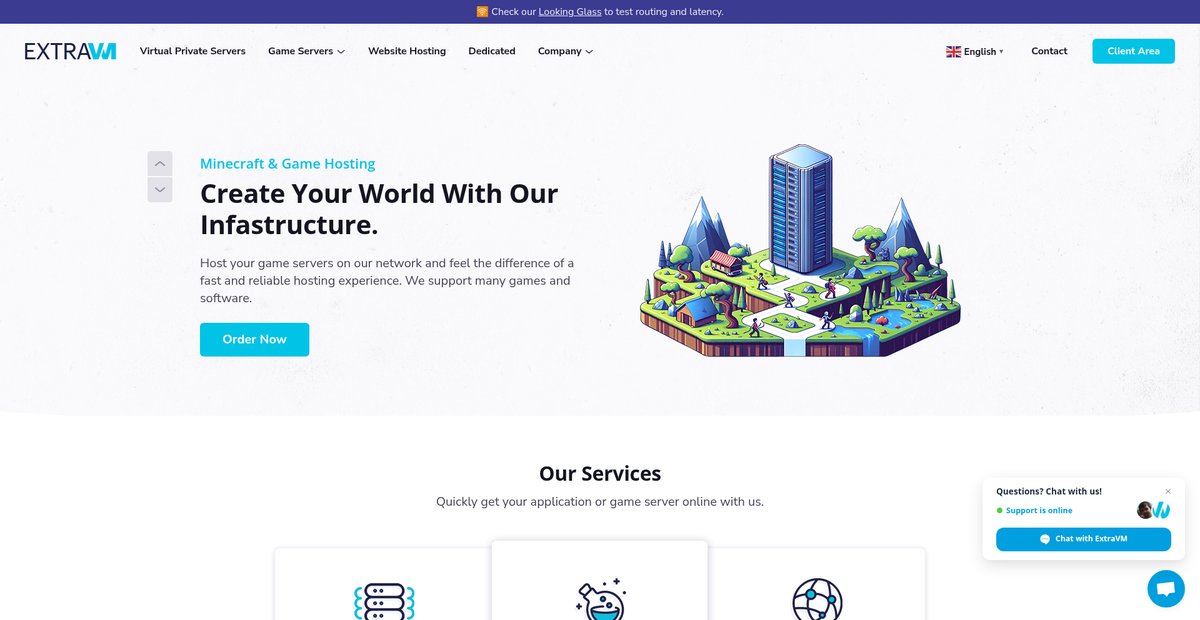 Best provider of fast, reliable, and secure hosting. Screenshot