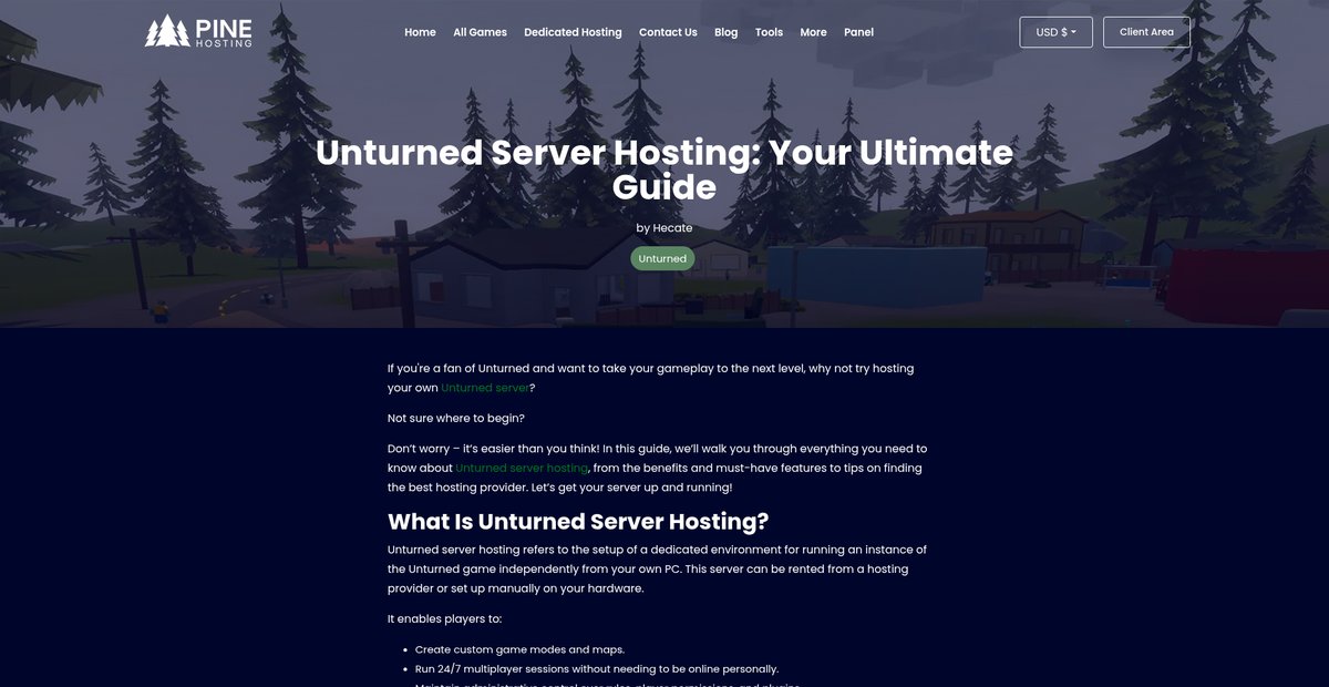 Unturned Guide: Server Hosting and Setup Made Simple Screenshot