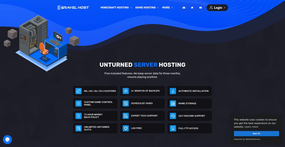 Best Unturned Server Hosting Screenshot