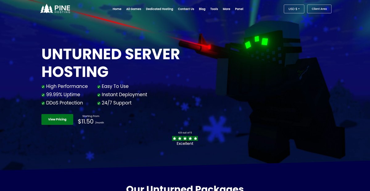 Unturned Server Hosting & Server Rental Screenshot