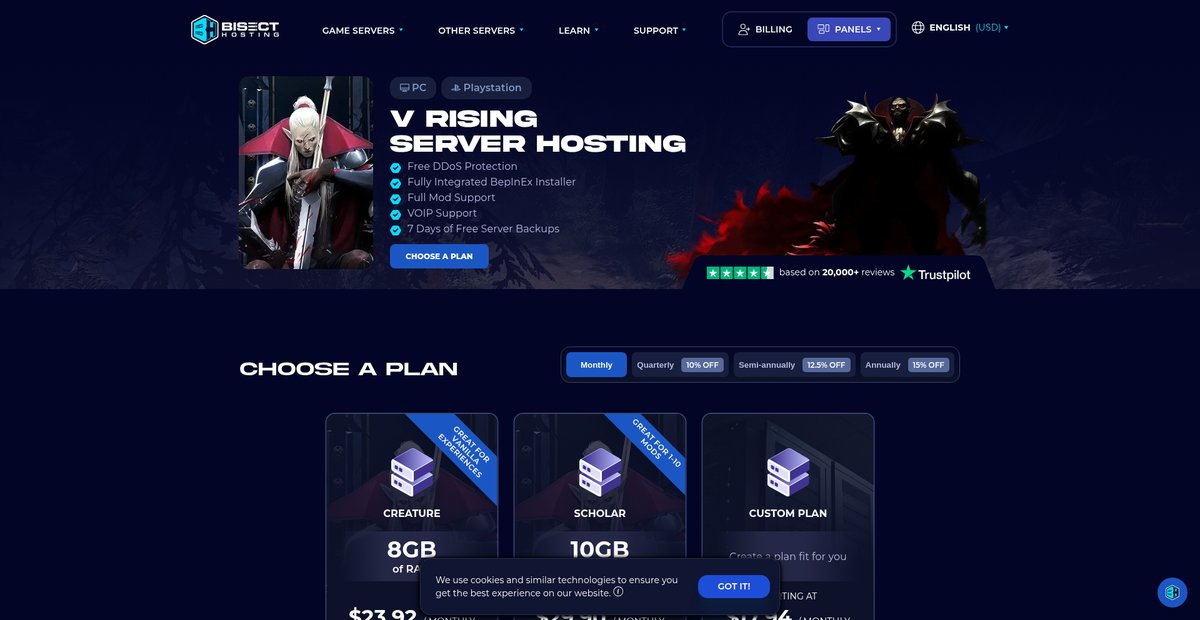 V Rising Server Hosting | Online 24/7/365 Screenshot