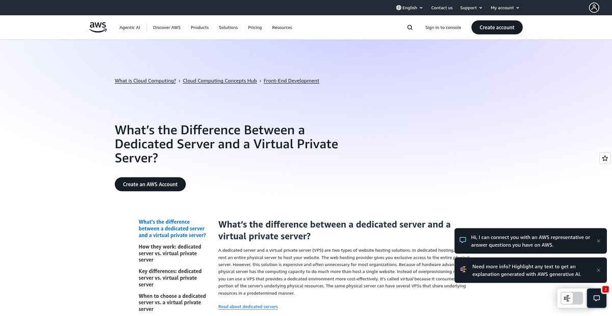 Dedicated Server vs VPS - Difference Between Hosting ... Screenshot