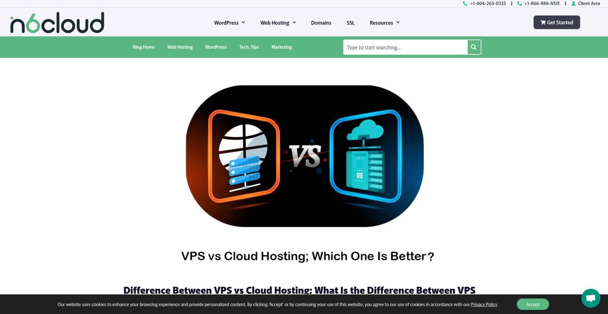 VPS vs Cloud Hosting Which is better: 5 important differences Screenshot