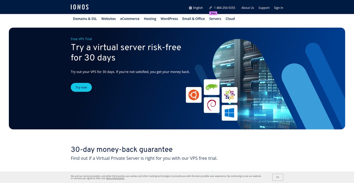 Free VPS Trial for 30 Days | Windows & Linux Screenshot