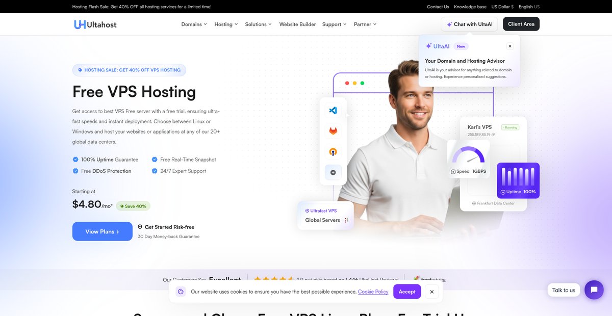 Free VPS Trial for 30 Days Screenshot