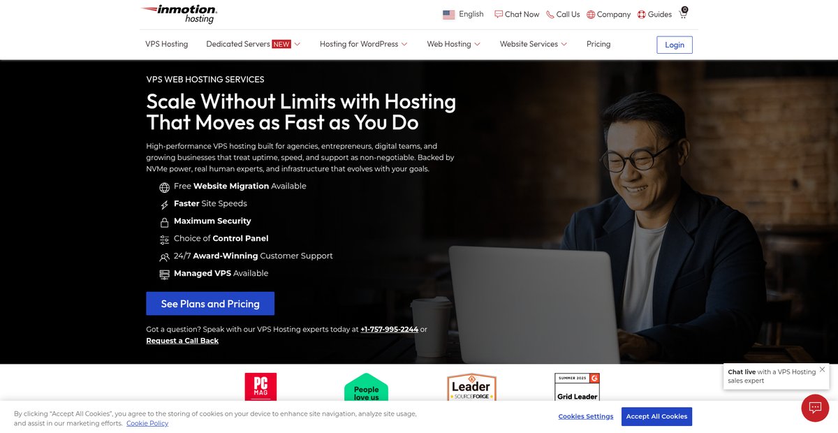 Best VPS Hosting & Managed VPS Services 2025 Screenshot