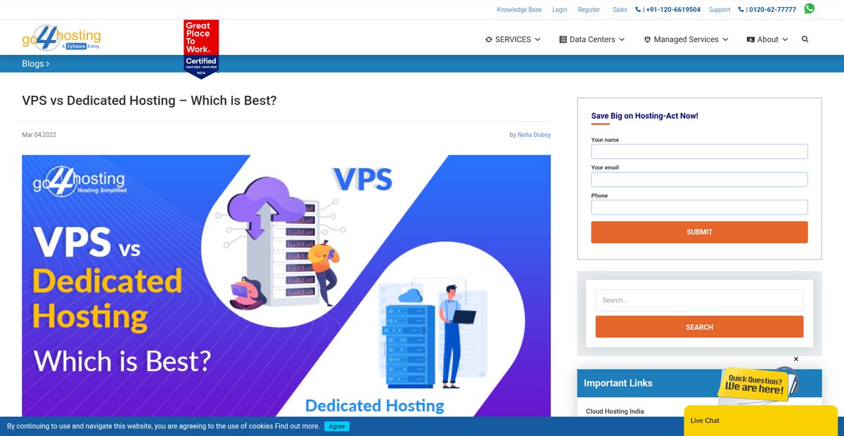 VPS vs Dedicated | VPS vs Dedicated Server | Dedicated Server vs VPS Screenshot