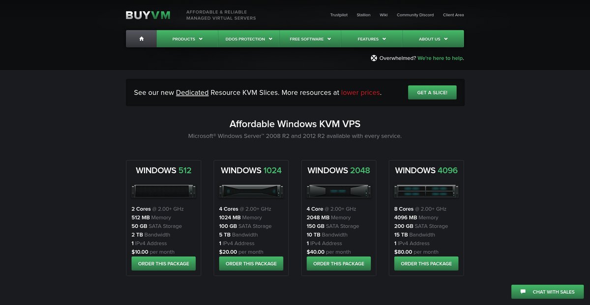 BuyVM - Windows VPS Screenshot