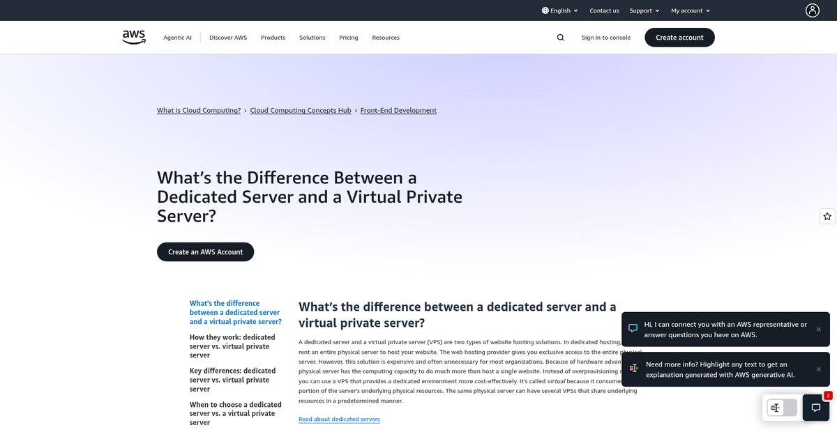 Dedicated Server vs VPS - Difference Between Hosting ... Screenshot