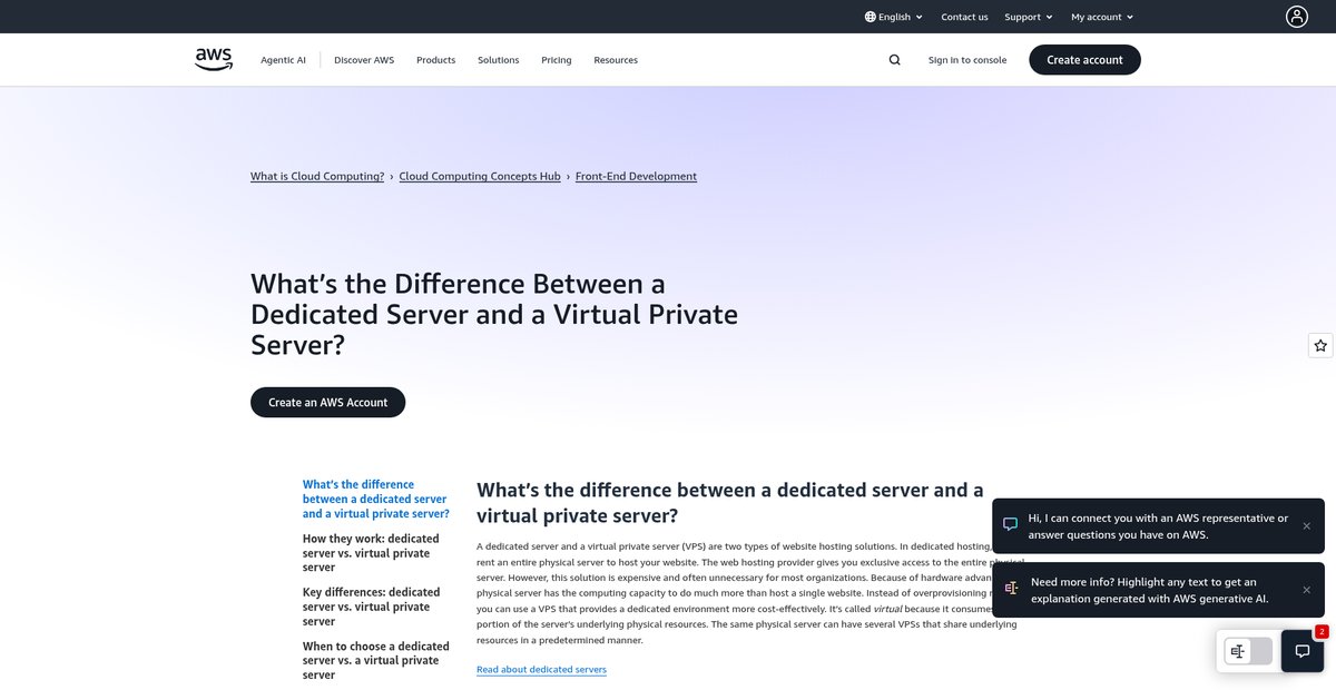 Dedicated Server vs VPS - Difference Between Hosting ... Screenshot