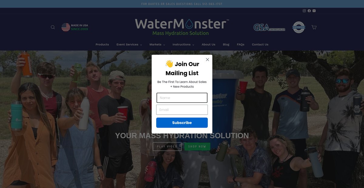 WaterMonster – The Complete Hydration Solution Screenshot