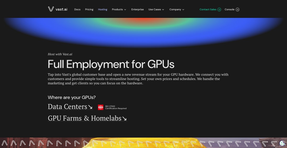 Hosting Screenshot