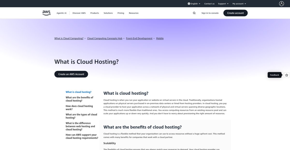 What is Cloud Hosting? - Cloud Server Hosting Explained Screenshot