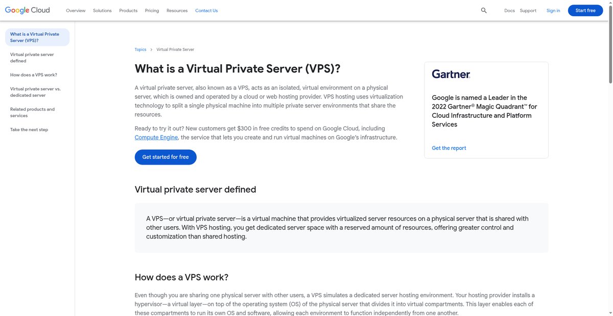 What Is a Virtual Private Server (VPS)? Screenshot