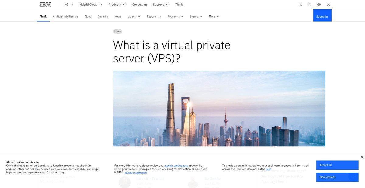 What Is a Virtual Private Server (VPS)? Screenshot