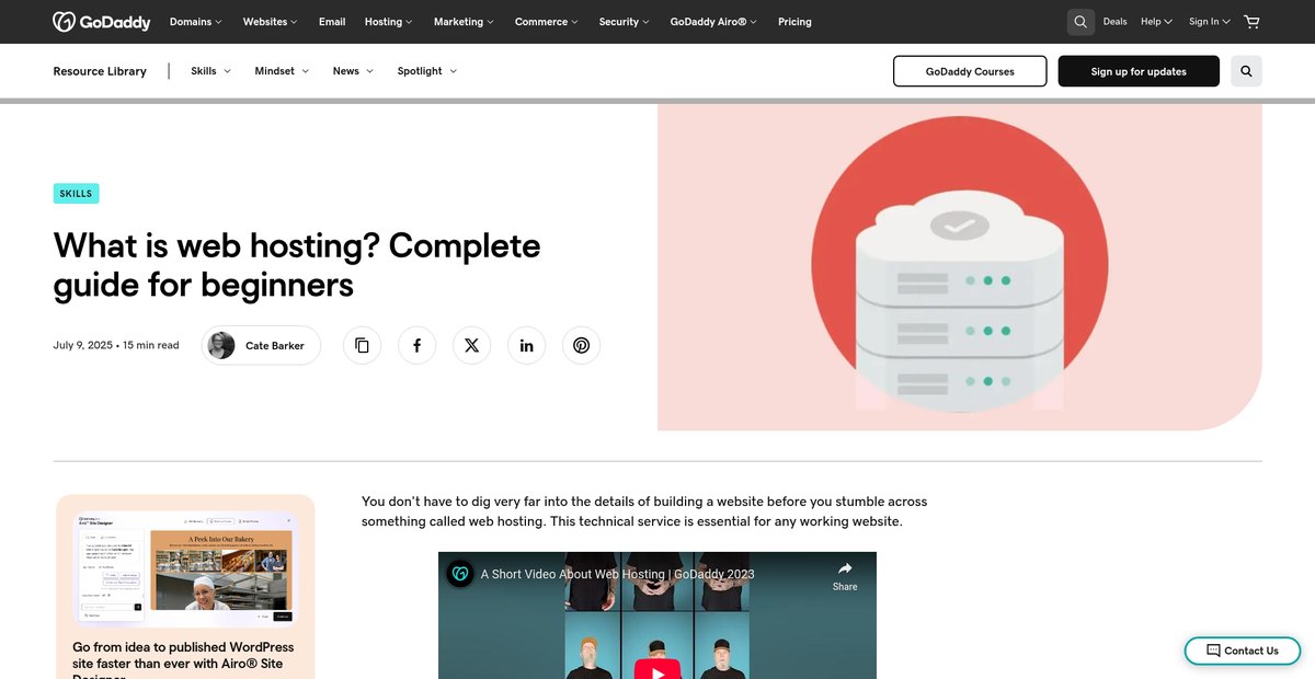What is web hosting? Complete guide for beginners Screenshot